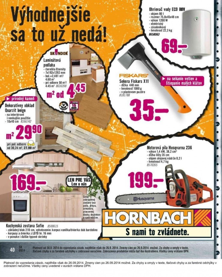 let�k HORNBACH akciov� let�k strana 40