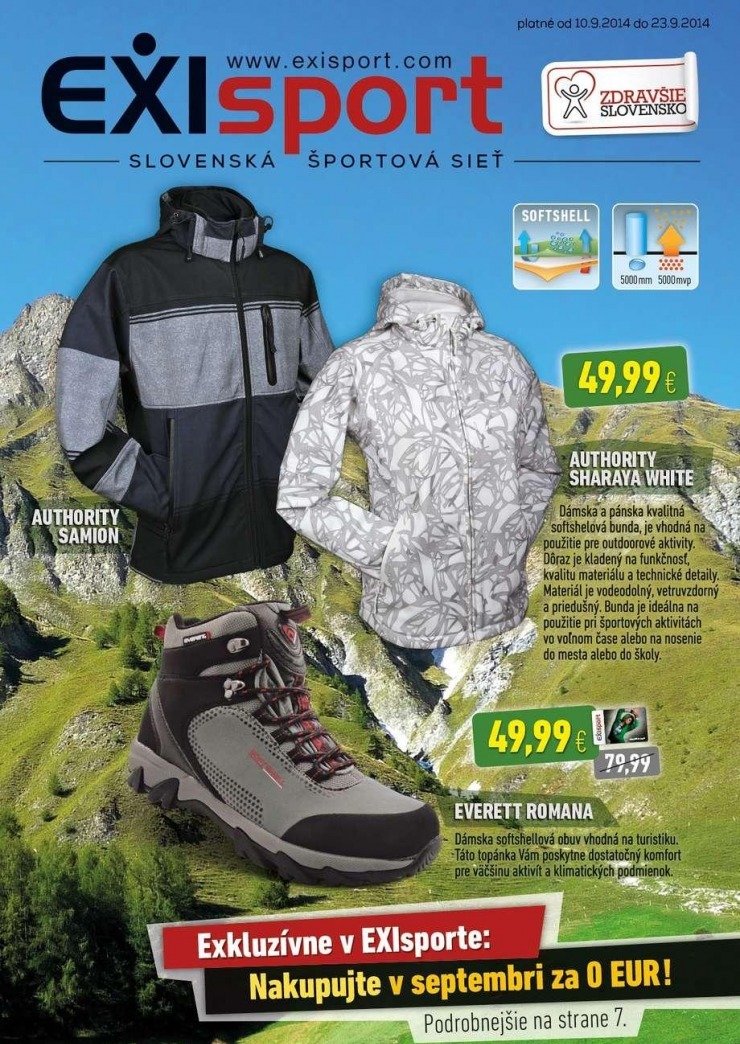 let�k akciov� ponuka EXIsport strana 1