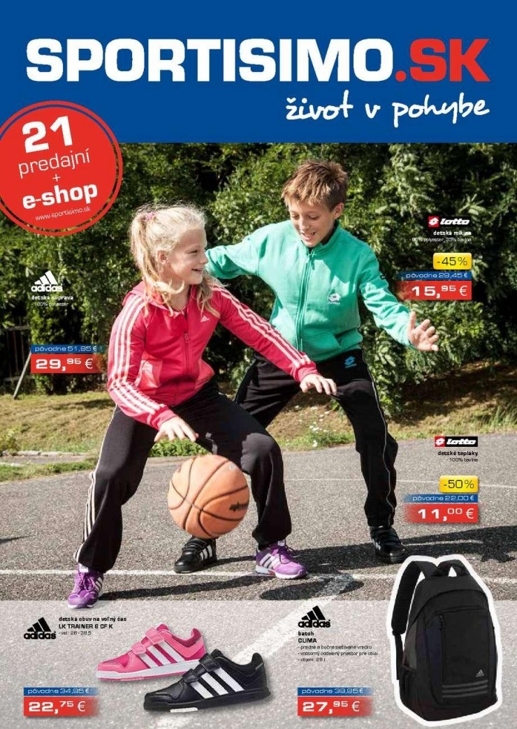 let�k ak�n� ponuka Sportisimo strana 1