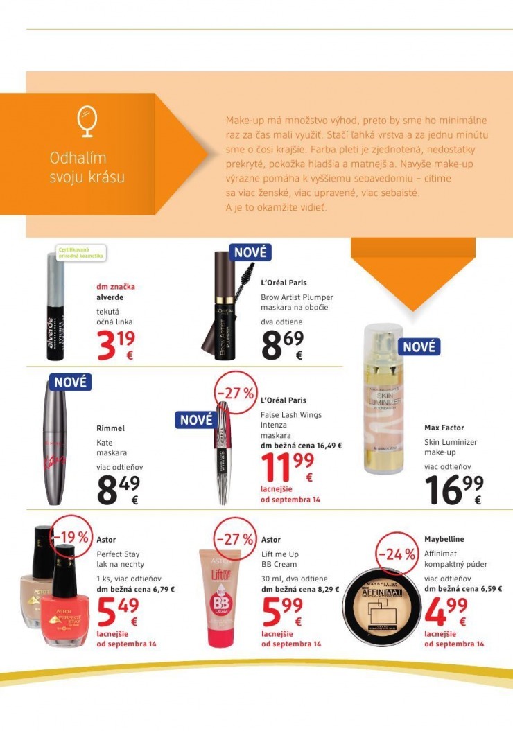 let�k dm drogerie aktu�lny let�k strana 8