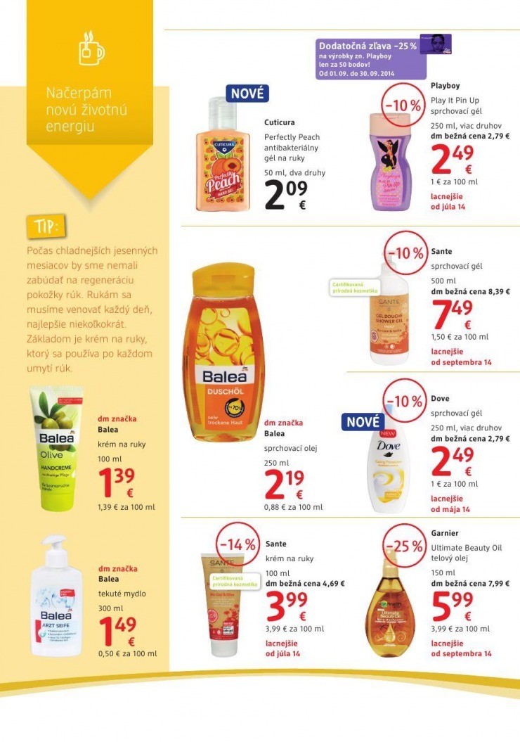 let�k dm drogerie aktu�lny let�k strana 10
