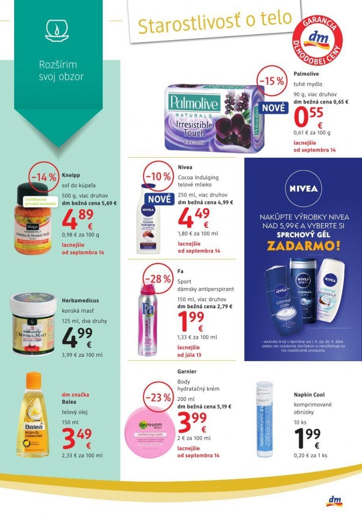 let�k dm drogerie aktu�lny let�k strana 11
