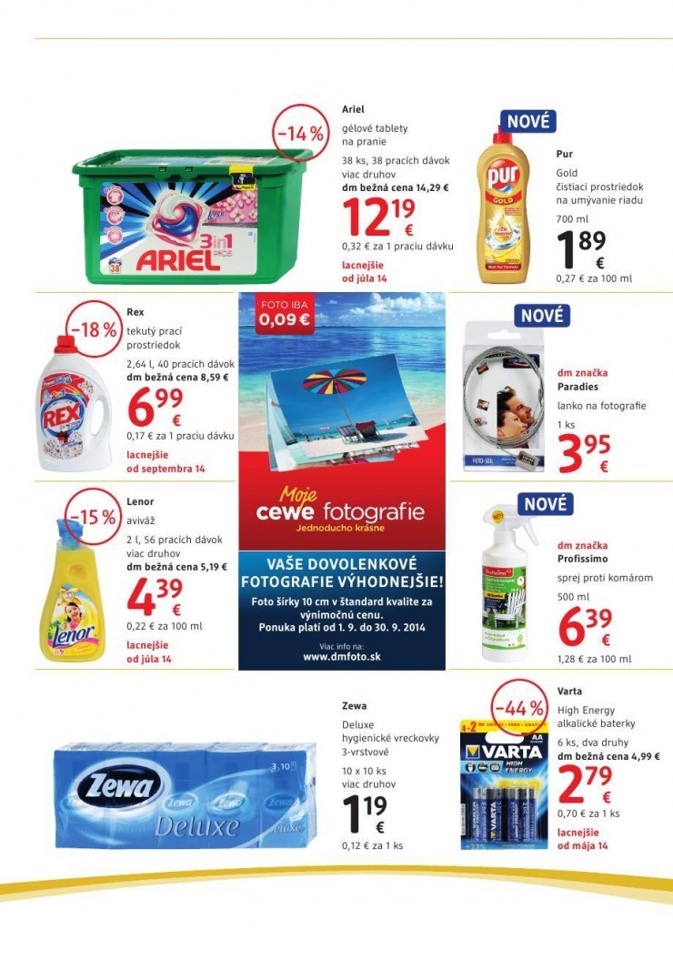 let�k dm drogerie aktu�lny let�k strana 22