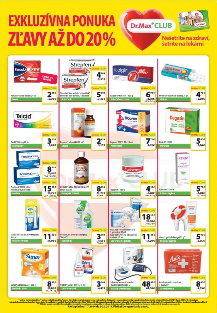 let�k exkluz�vna ponuka Dr.Max strana 1