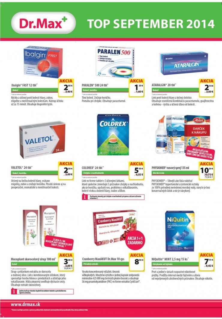 let�k exkluz�vna ponuka Dr.Max strana 3