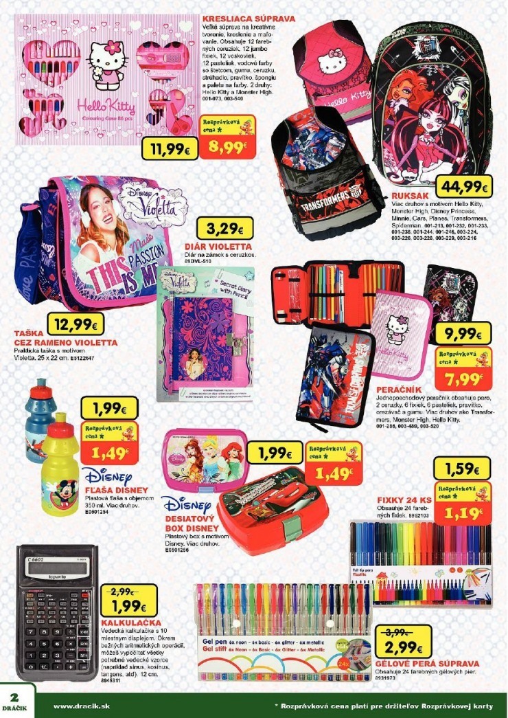 let�k akciov� let�k Dr��ik strana 2