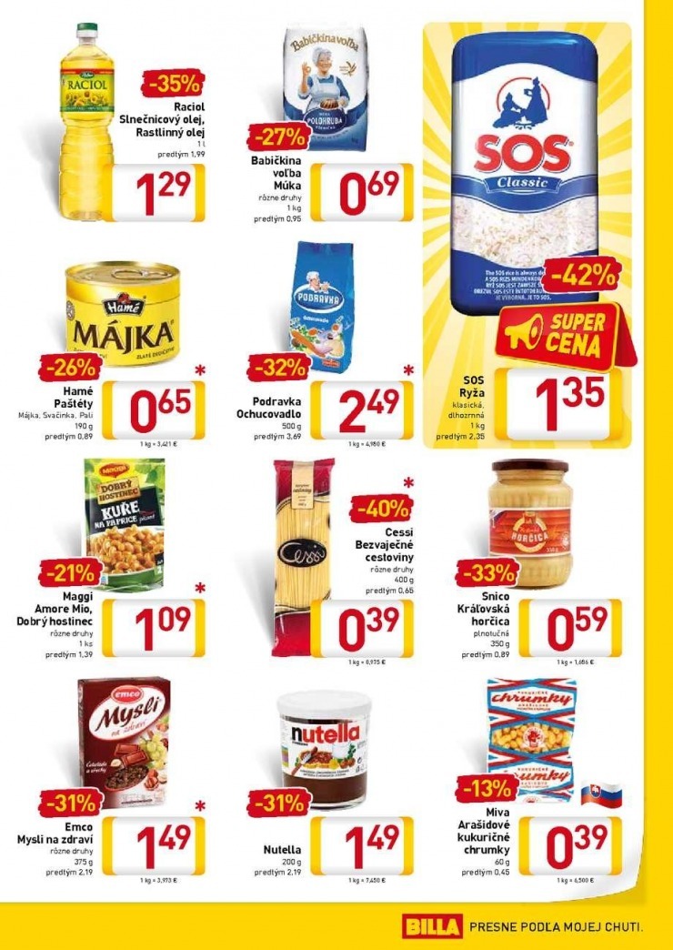 let�k mimoriadn� let�k Billa strana 9