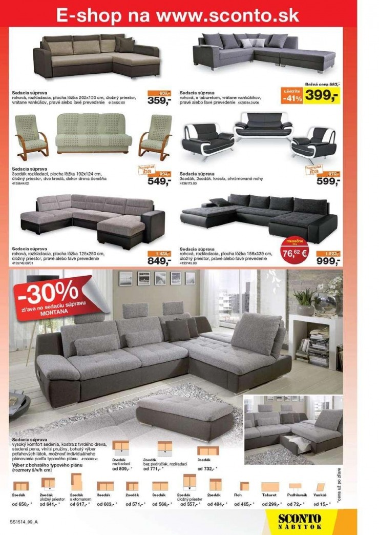 let�k aktu�lny let�k Sconto n�bytok strana 9