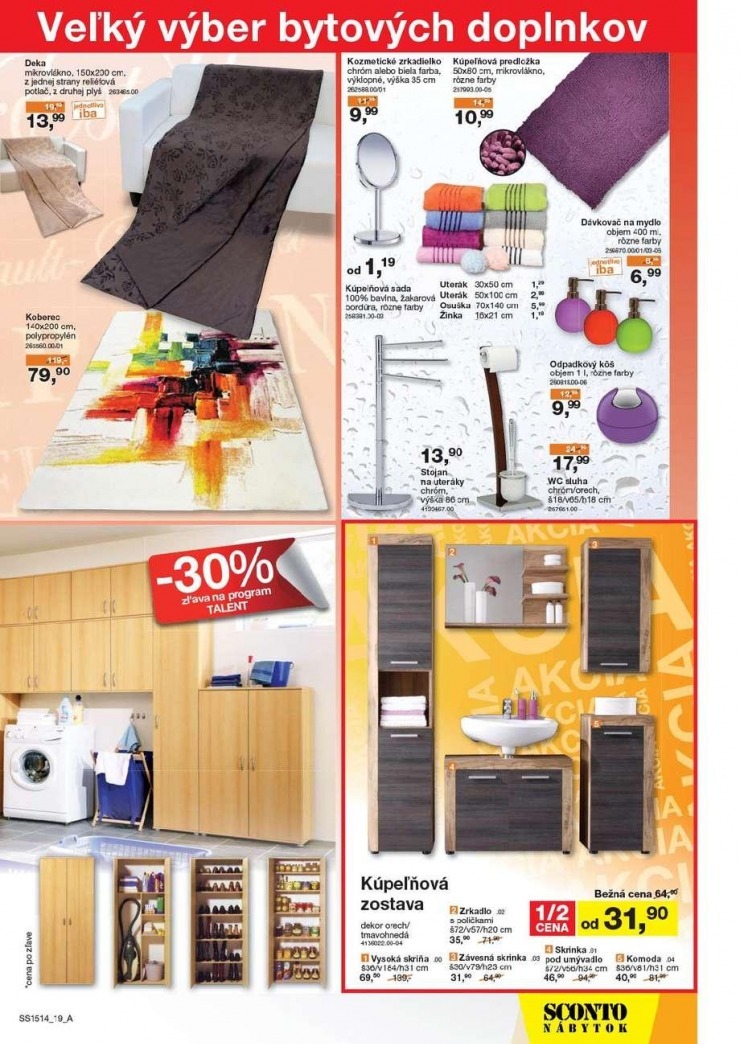 let�k aktu�lny let�k Sconto n�bytok strana 19