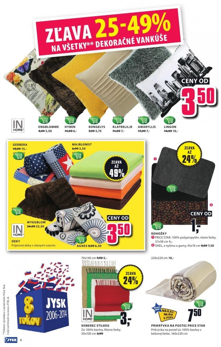 let�k extra ponuka Jysk strana 8