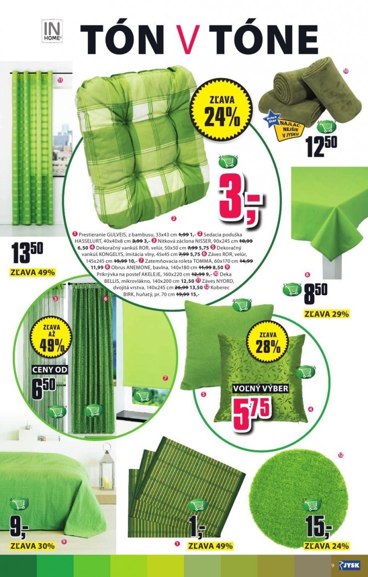 let�k extra ponuka Jysk strana 9