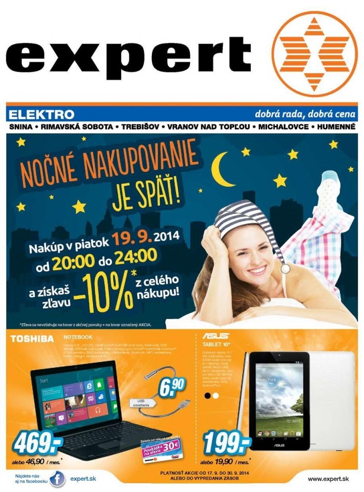 let�k aktu�lny let�k Expert Elektro - Trebi�ov strana 1