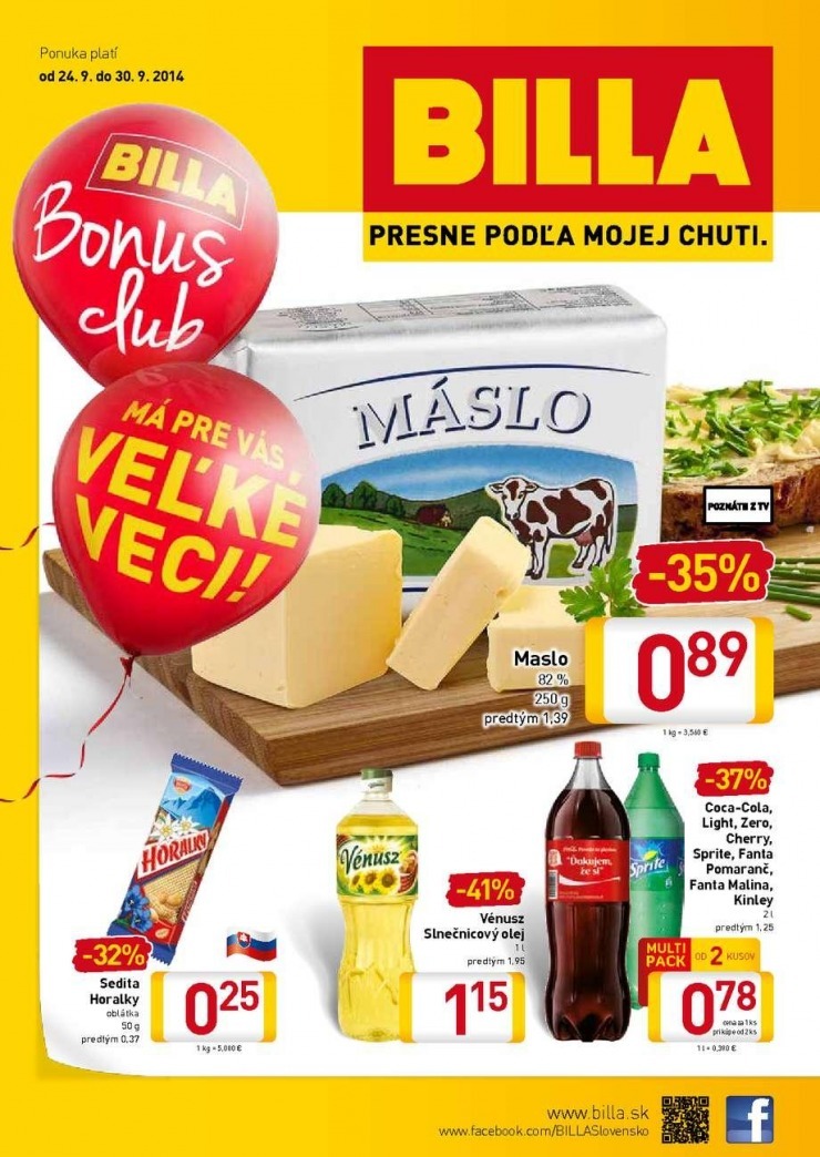 let�k Billa �peci�lny let�k strana 1