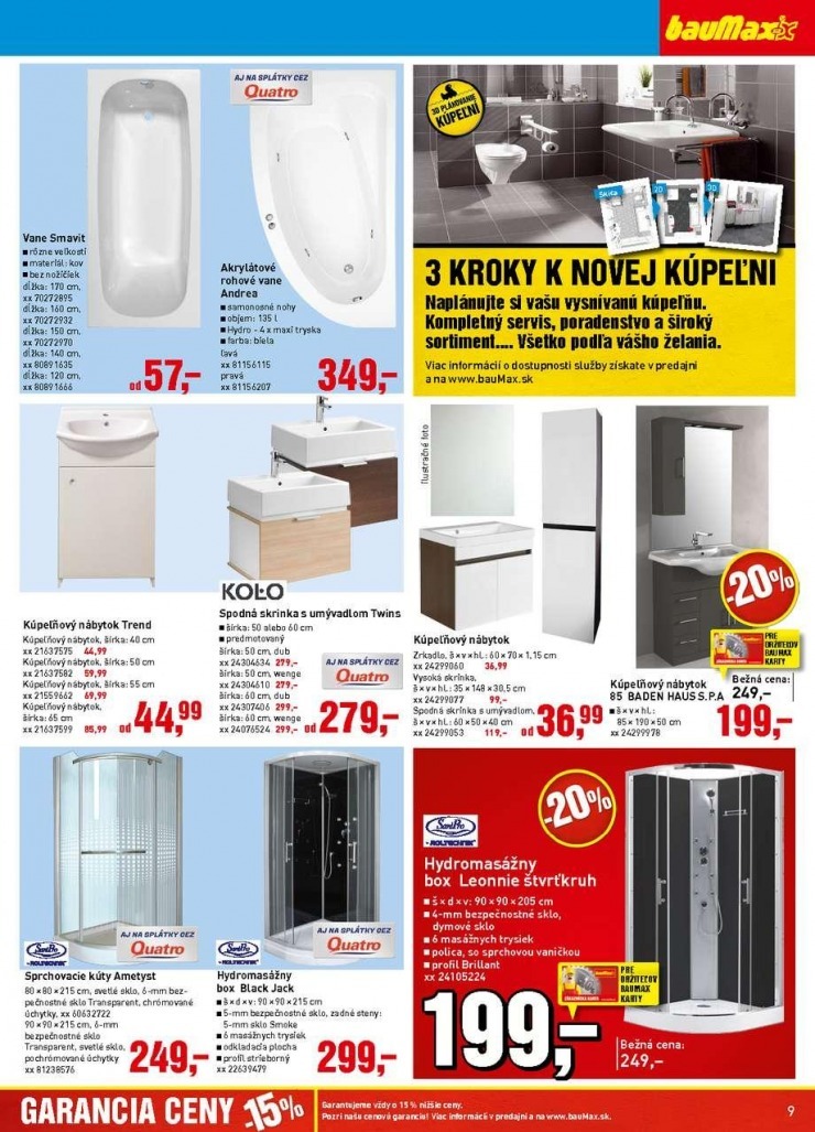 let�k bauMax �peci�lna okt�brov� ponuka strana 9
