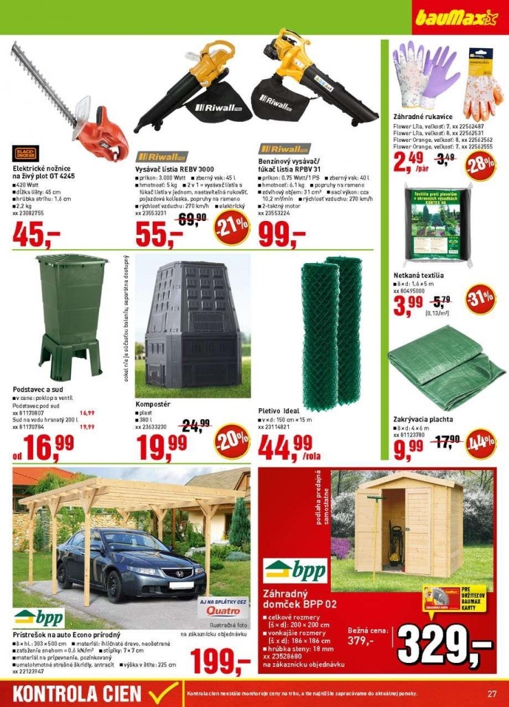 let�k bauMax �peci�lna okt�brov� ponuka strana 27