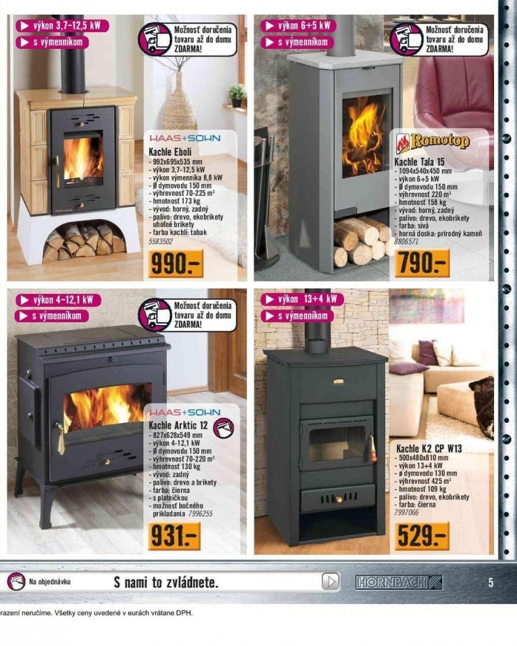 let�k let�k HORNBACH - kachle a vykurovanie strana 5