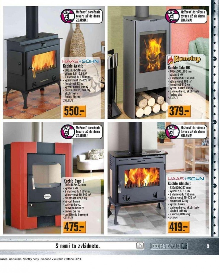 let�k let�k HORNBACH - kachle a vykurovanie strana 9