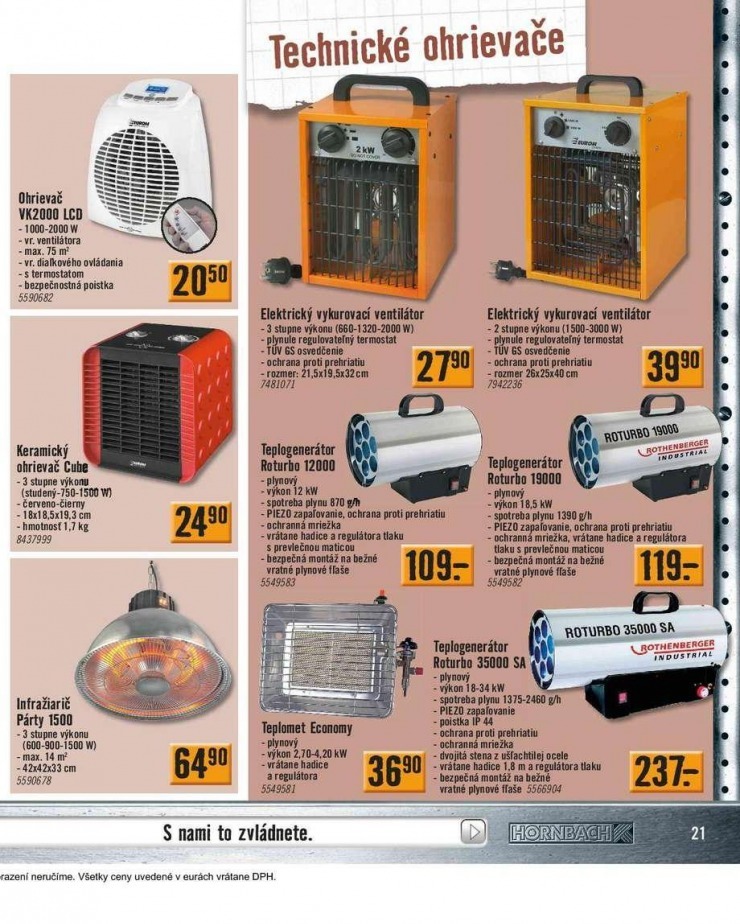 let�k let�k HORNBACH - kachle a vykurovanie strana 21