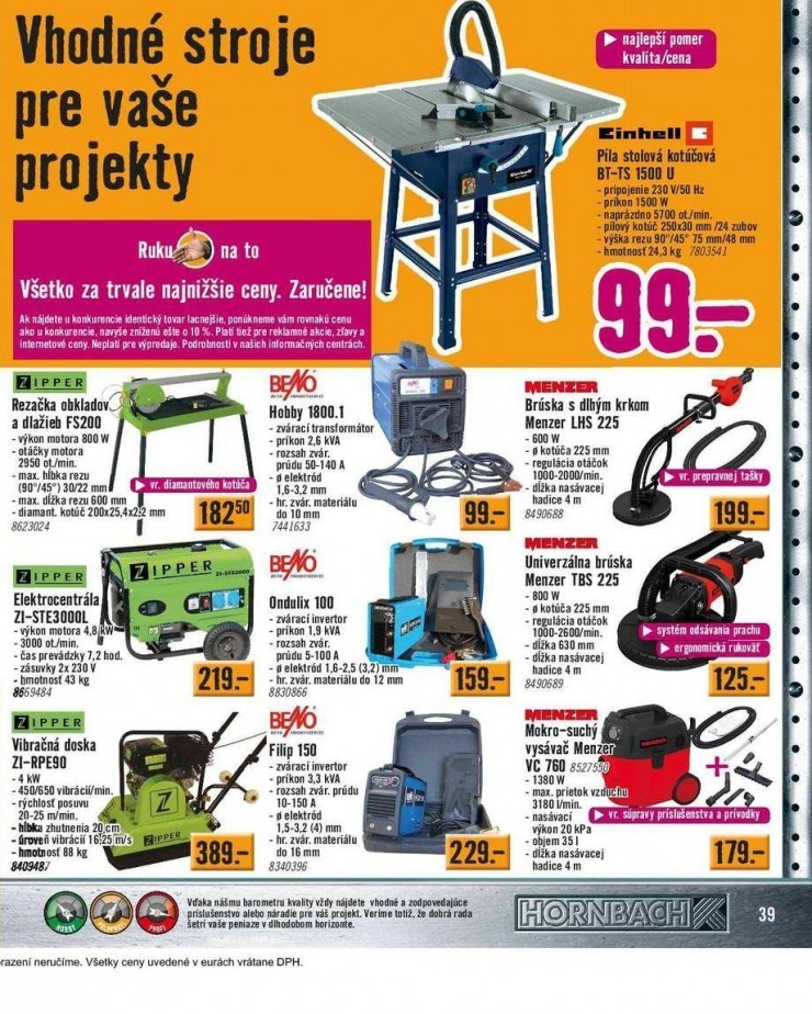 let�k extra ponuka HORNBACH strana 39