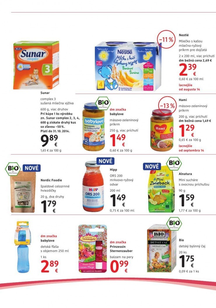 let�k mimoriadn� let�k dm drogerie strana 14