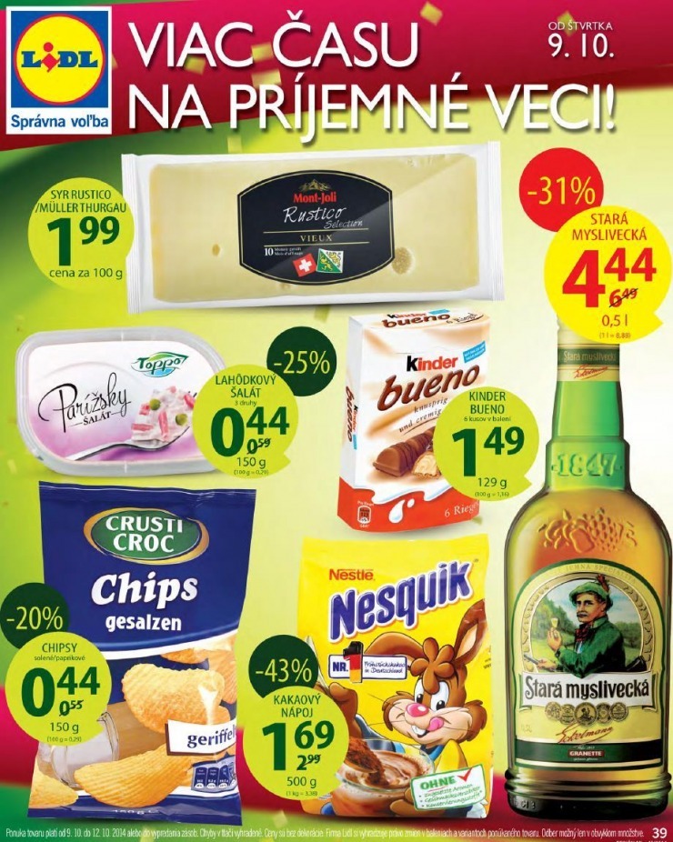 let�k Lidl extra let�k strana 39