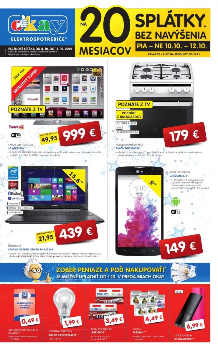 let�k Okay ak�n� ponuka strana 1