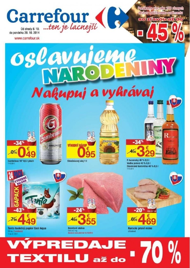 let�k Carrefour let�k - oslavujeme narodeniny strana 1