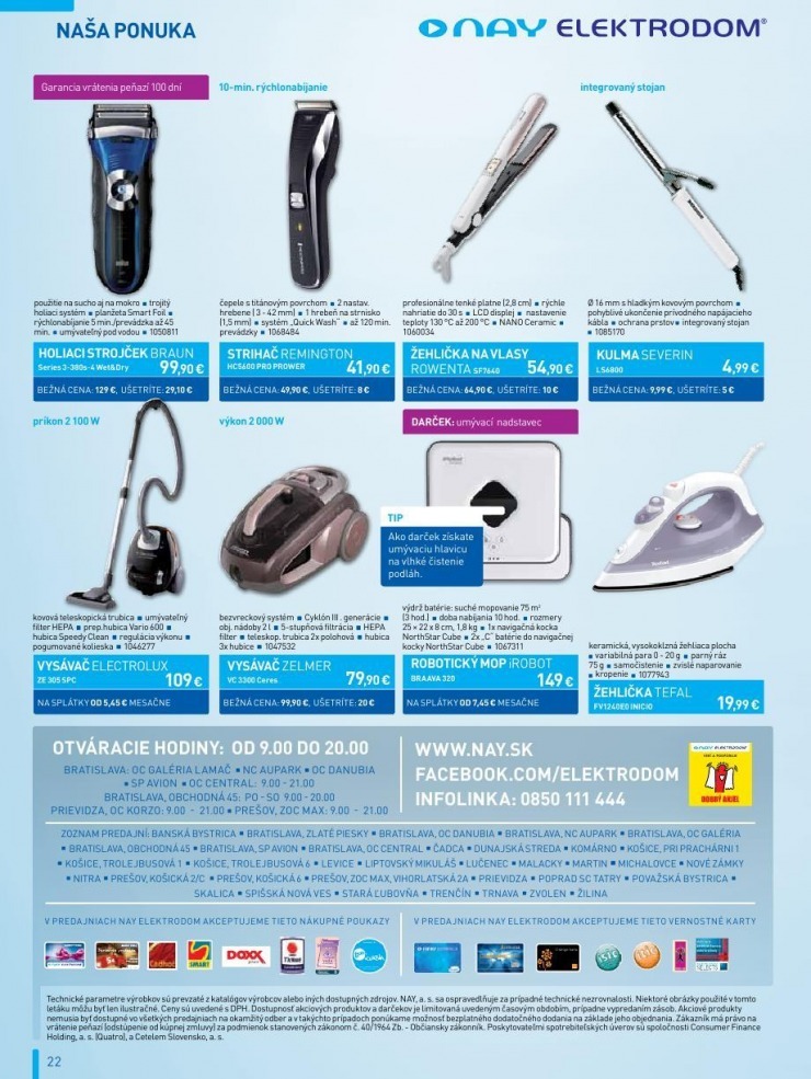 let�k NAY Elektrodom exkluz�vny let�k strana 22