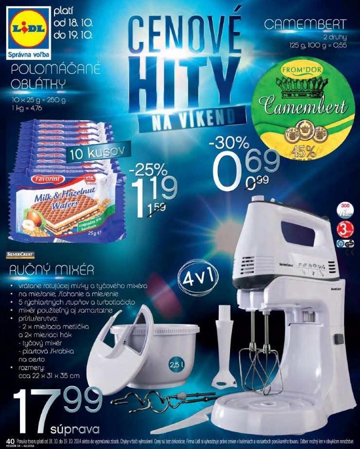 let�k extra ponuka Lidl strana 40