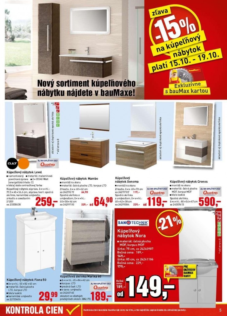 let�k aktu�lny nab�dka bauMax strana 5