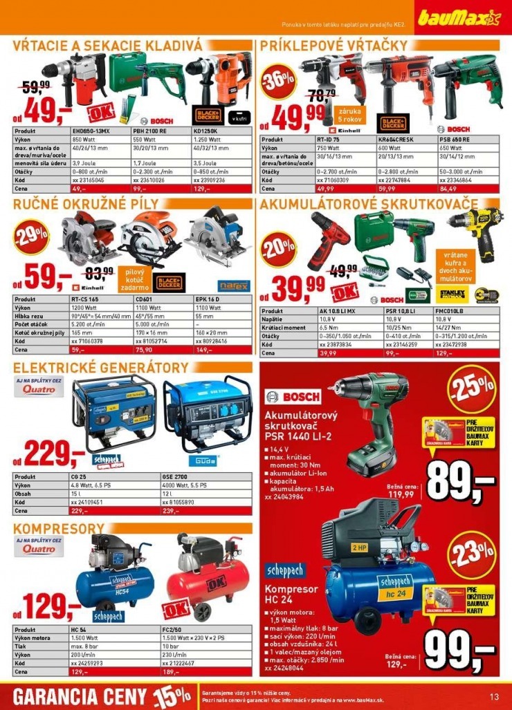 let�k aktu�lny nab�dka bauMax strana 13