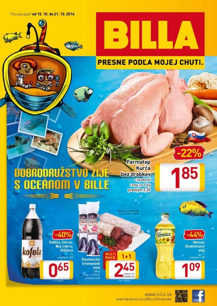 let�k extra ponuka Billa strana 1