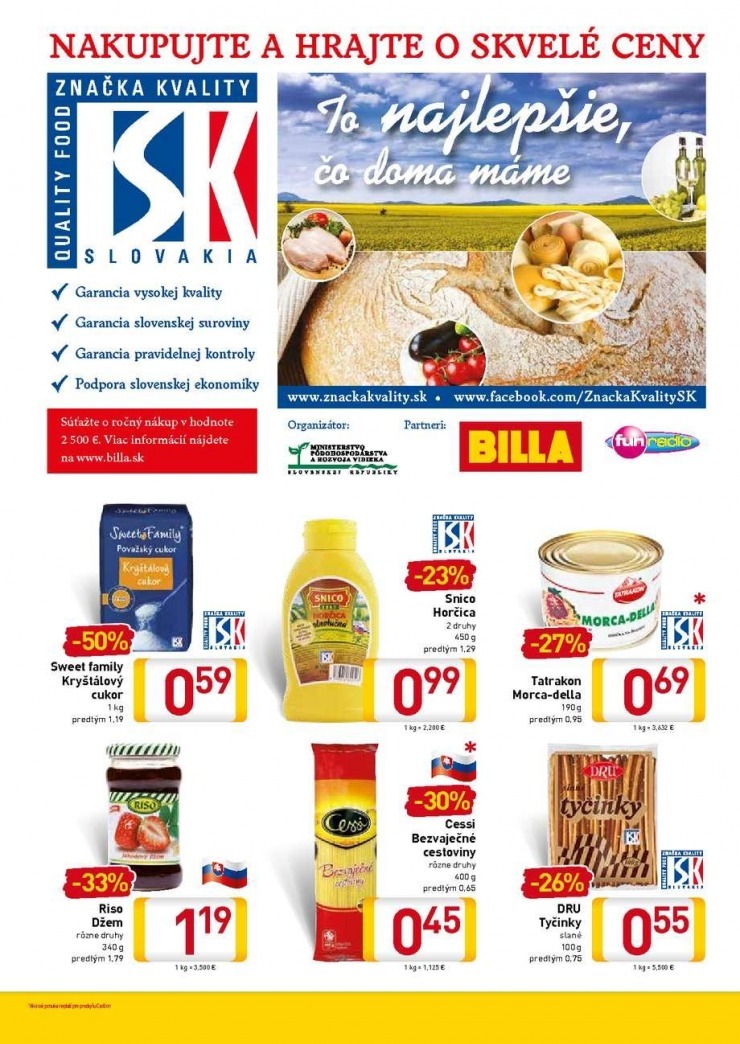 let�k extra ponuka Billa strana 6