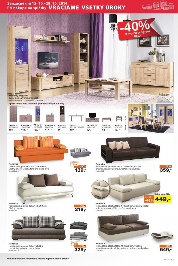 let�k extra ponuka Sconto n�bytok strana 2