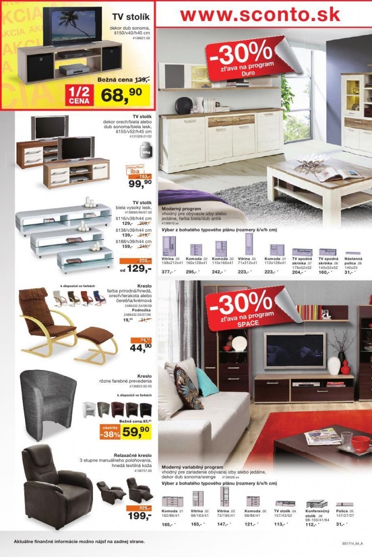 let�k extra ponuka Sconto n�bytok strana 4