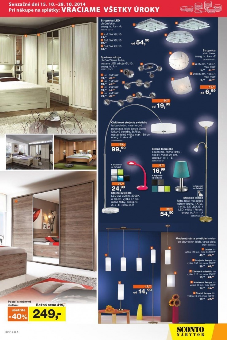 let�k extra ponuka Sconto n�bytok strana 9