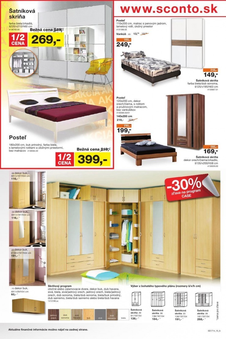 let�k extra ponuka Sconto n�bytok strana 10
