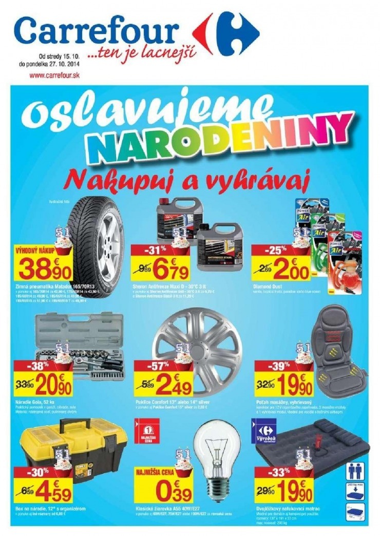 let�k Carrefour let�k - oslavujeme narodeniny strana 17