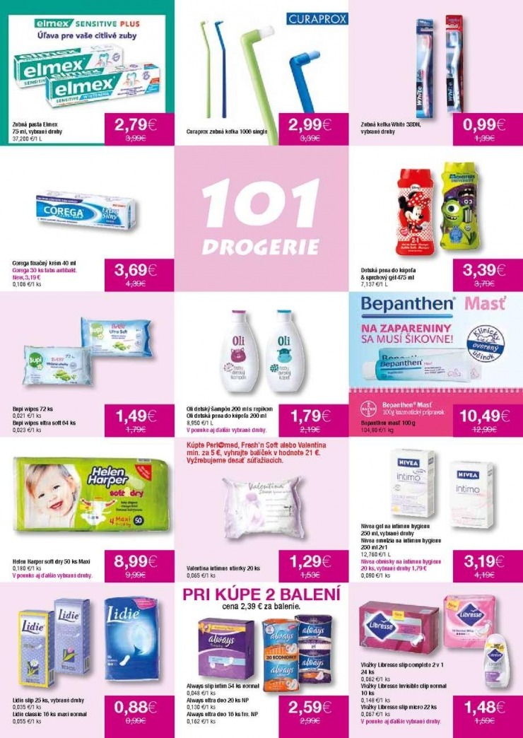 let�k jedine�n� ponuka 101 Drogerie strana 5