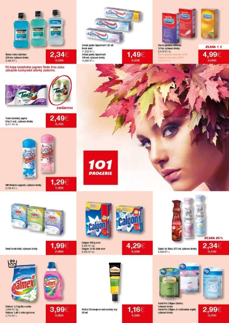 let�k jedine�n� ponuka 101 Drogerie strana 9