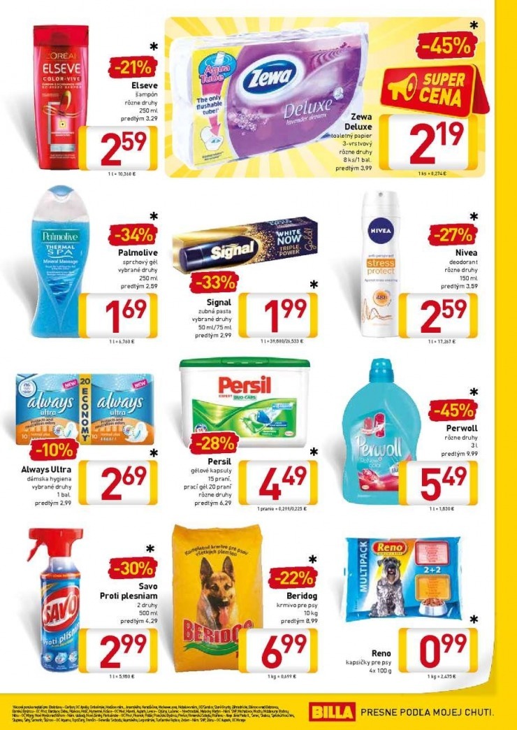 let�k aktu�lna ponuka Billa strana 13