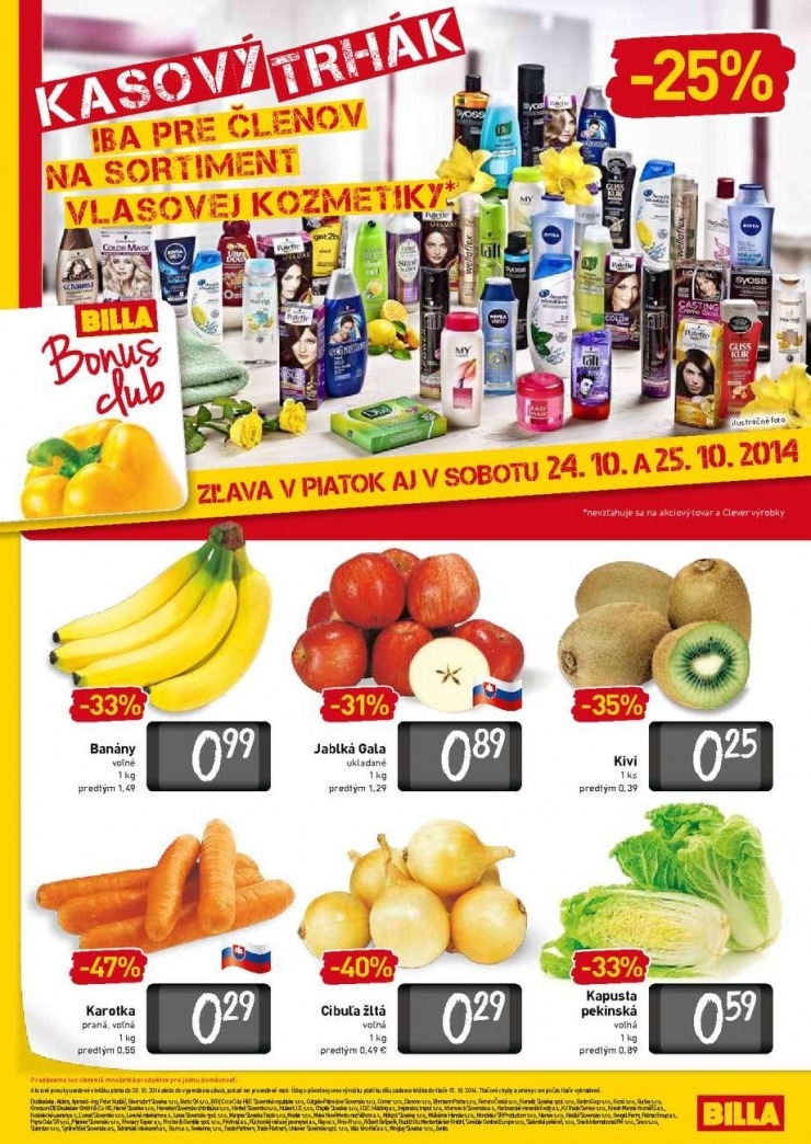 let�k aktu�lna ponuka Billa strana 14