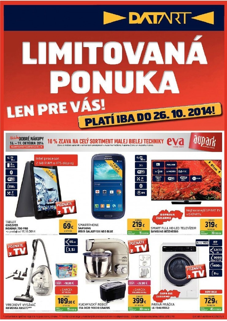 let�k exkluz�vny let�k Datart strana 1