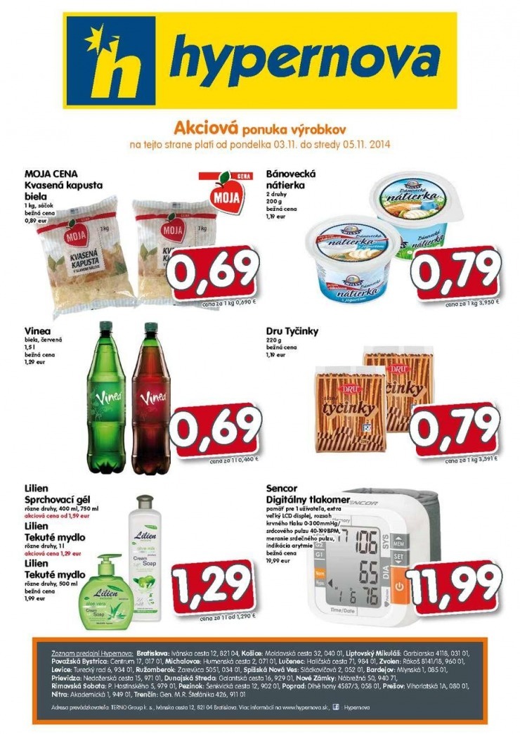 let�k ak�n� ponuka Hypernova strana 16