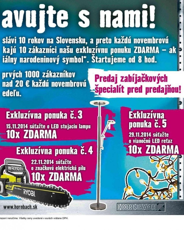 let�k exkluz�vny let�k HORNBACH strana 3