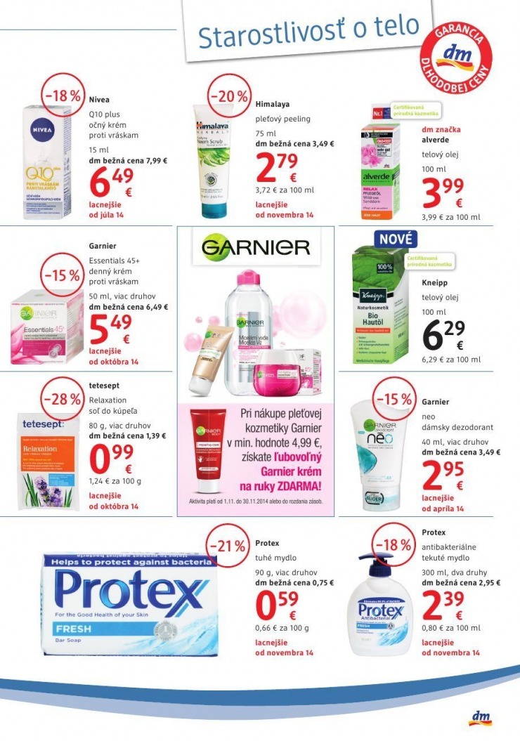let�k dm drogerie aktu�lny let�k strana 13