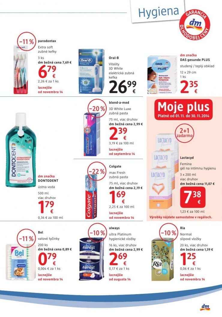 let�k dm drogerie aktu�lny let�k strana 19