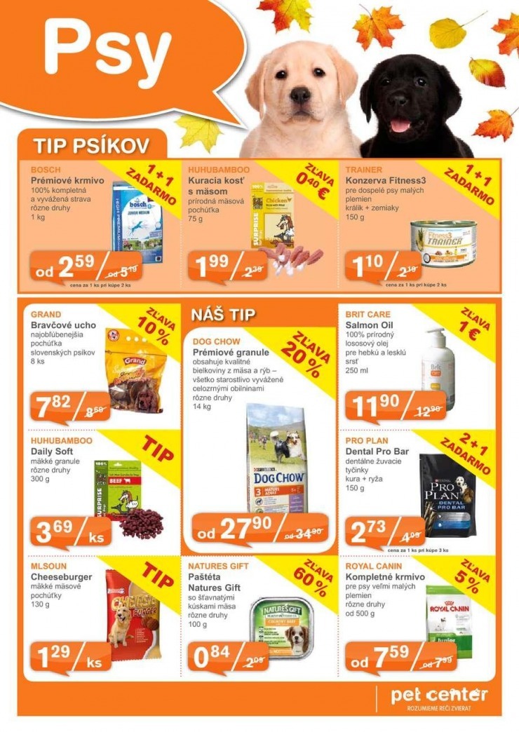 let�k �peci�lny let�k Pet Center strana 3