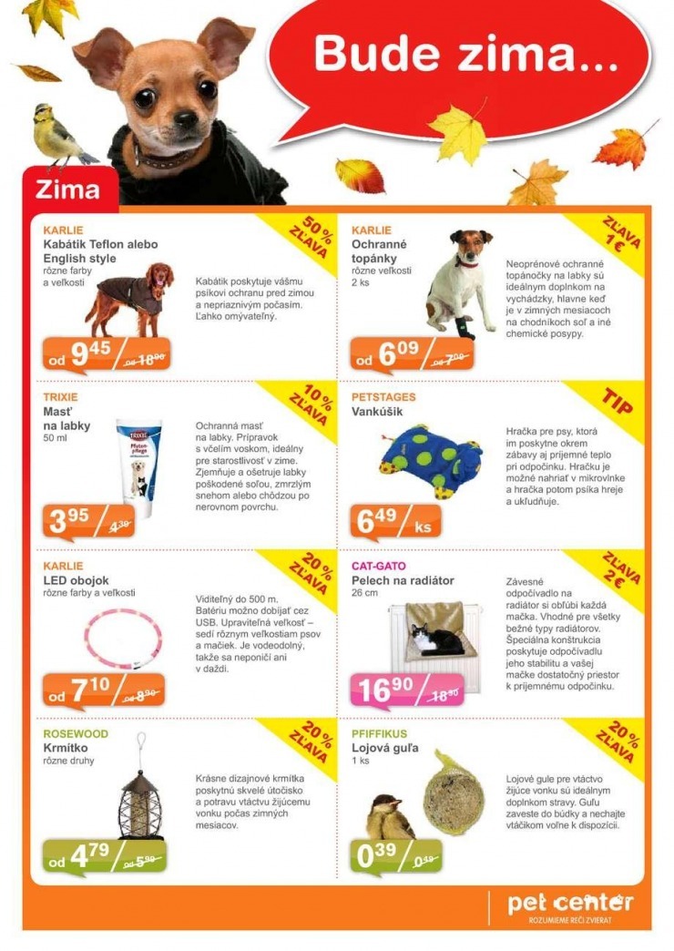 let�k �peci�lny let�k Pet Center strana 7