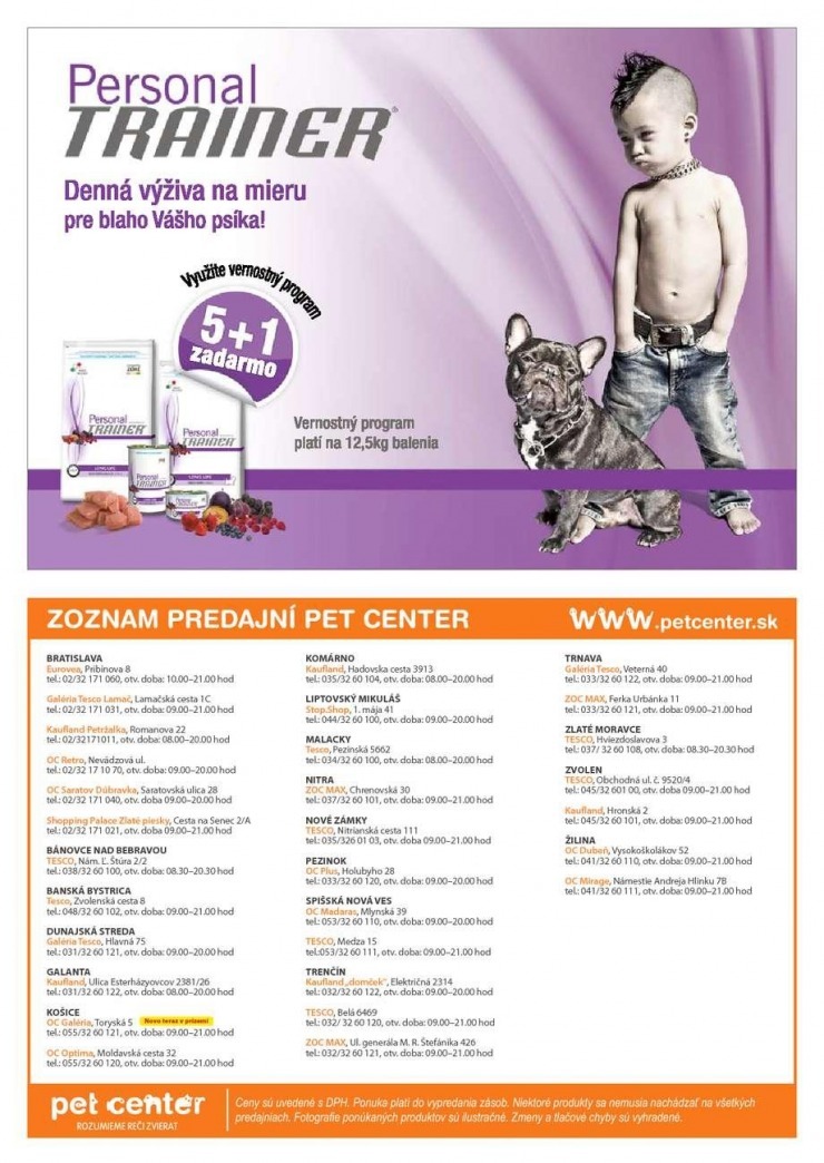 let�k �peci�lny let�k Pet Center strana 12